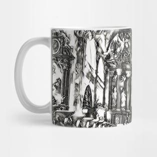 Gothic cathedral Mug